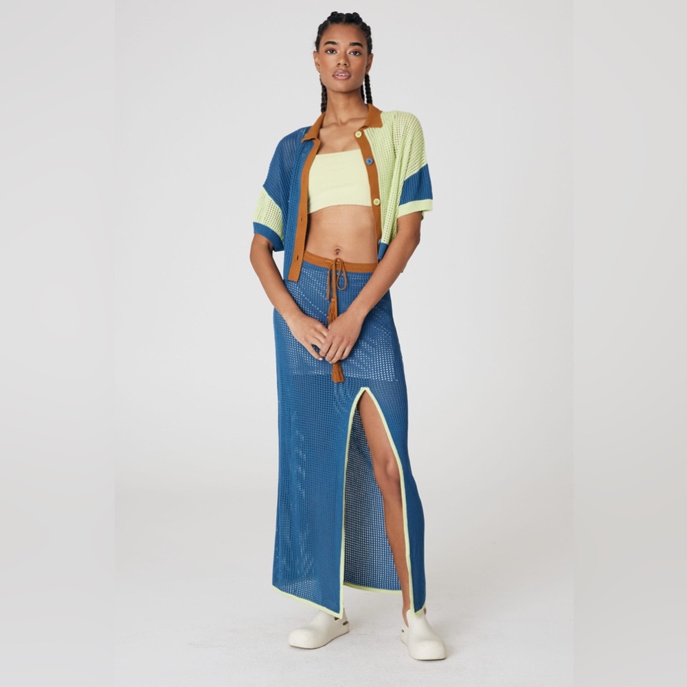 Back Beat Co. Colorblock Amani Skirt